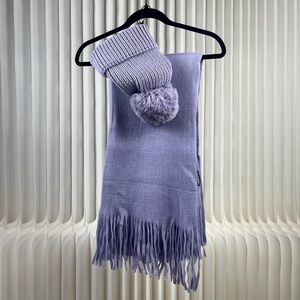 Steve Madden Lilac Knit Accessory Set